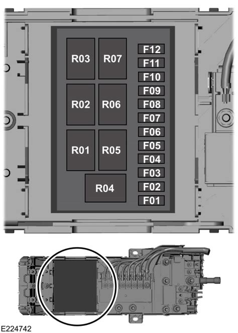 Ford Transit Custom 2016 2018 Boîte à Fusibles Et Relais Schémas De Boîtes à Fusibles