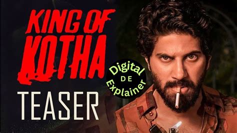 King Of Kotha Official Trailer Dulquer Salmaan Abhilash Joshiy