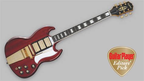 Based On A Prized Guitar From Bonamassa’s Vintage Collection The Epiphone Joe Bonamassa 1963 Sg