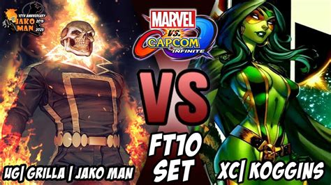 MVCI FT10 Set UG Grilla Jako Man VS XC Koggins YouTube