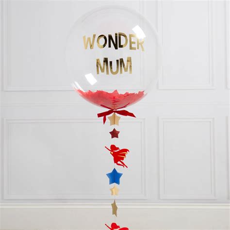 Inflated Wonder Mum Mother S Day Package By Bubblegum Balloons