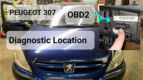 Obd Location On Peugeot Diagnostic Youtube