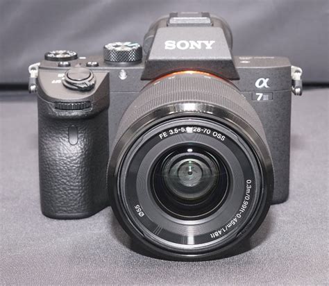 Sony Alpha A7 Iii Mirrorless Digital Camera With Fe 28 70mm Oss Lens