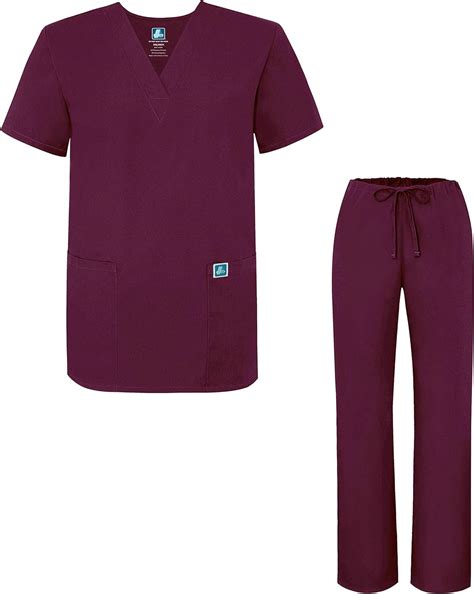 Adar Uniforms Adar Universal Medical Scrubs Set Medical Uniforms Unisex Fit 701 Egp Xs