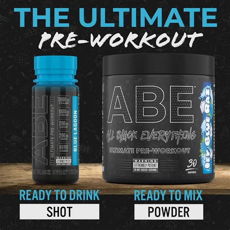 Applied Nutrition Abe Ultimate Pre Workout Blue Lagoon Flavour Shot