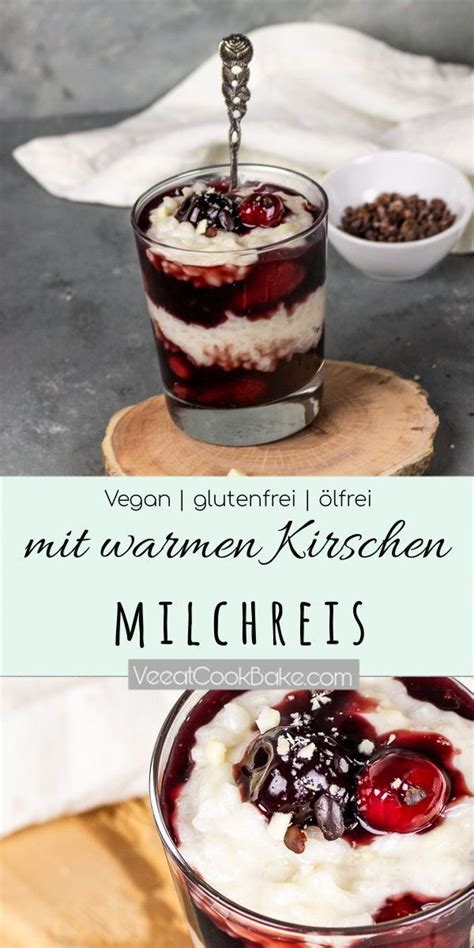 Einfaches Veganes Milchreis Rezept Mit Gekochtem Arborio Reis Und