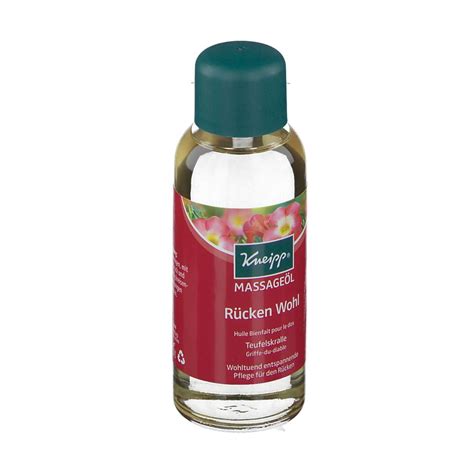 Kneipp Massageöl Rücken Wohl 100 ml shop apotheke