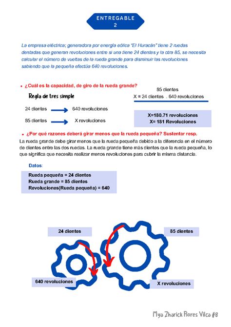 Matematica Entregable II E N T R E G A B L E 2 La empresa eléctrica