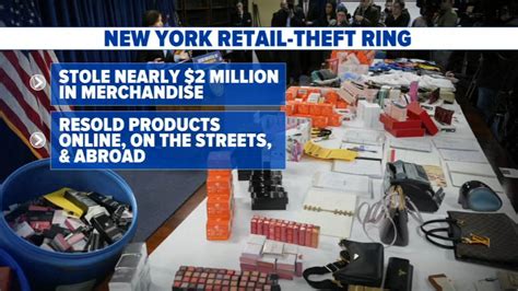 Retail Theft 5 Arrested In International Crime Ring Targeting New York