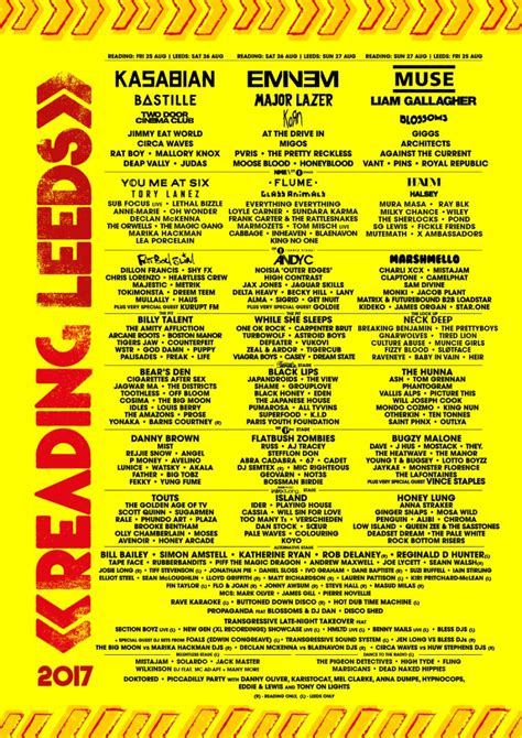 Rockstar Energy Presents Reading Festival Reading 2017