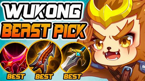 Sun Wukong Beast Pick Gameplay Honorofkings Wukong Youtube