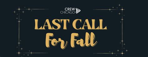 Last Call For Fall