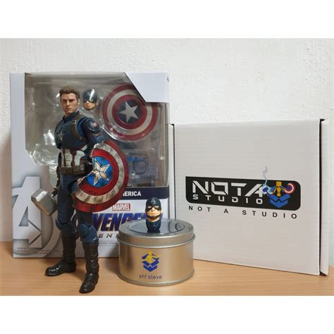 S H Figuarts SHFiguarts SHF Marvel Avengers Endgame Captain America