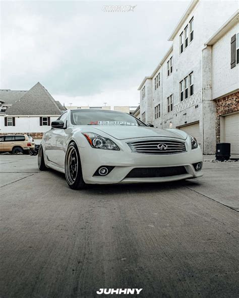 2013 INFINITI G37 Sport With 19x9 5 Varrstoen Es6 And Continental