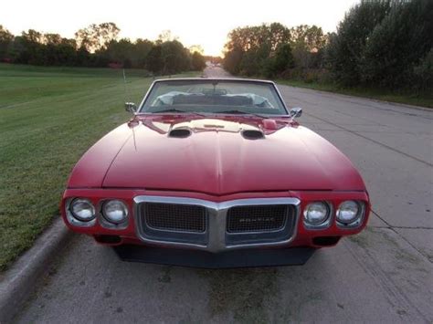 Cars Pontiac Firebird Convertible Matador Red