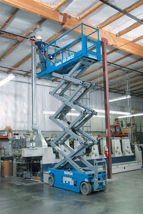 Genie Gs M Electric Scissor Lifts Jms Powered Access