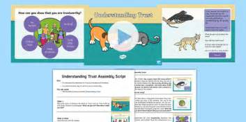 Trust Whole School Assembly Pack nauczyciel wykonał