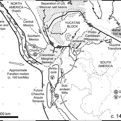 Pdf Tectonic Evolution Of The Gulf Of Mexico Caribbean And Northern