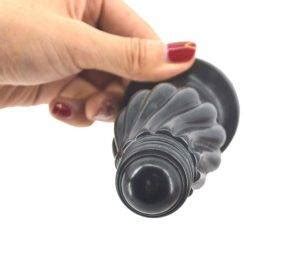 Plug Anal Chgd Bulbo Buttplug Cm Textura Profunda Chastity
