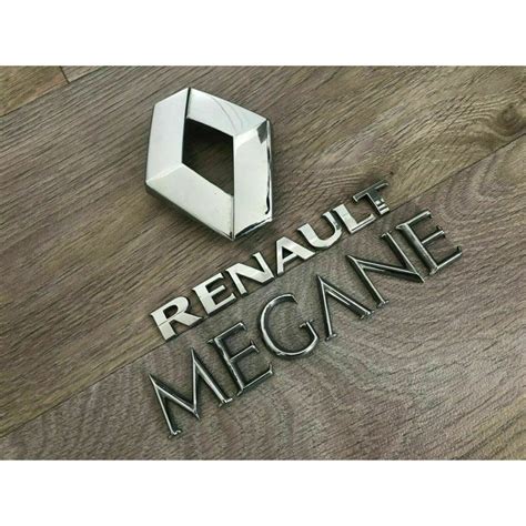 Monogrammes insignes logos badges emblèmes sigles RENAULT MEGANE