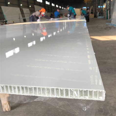 4X8 Sheet FRP GRP Fiberglass Plastic Honeycomb Sandwich Panel China