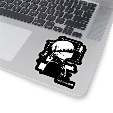 Nier Automata 9S Yorha Kiss Cut Stickers Etsy