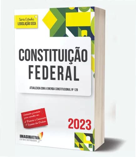 Constituição Federal 2023 Atualizada Até Ec 128 De Cristiani Tomaz