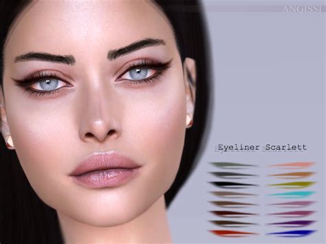 Angissi S Eyeliner Scarlett Sims Scarlett Sims