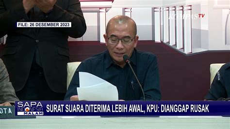 Angkat Bicara Soal Surat Suara Yang Tiba Lebih Awal Di Taiwan KPU