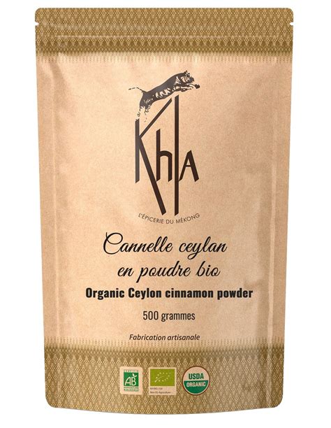 Cannelle De Ceylan Biologique En Poudre 500gr