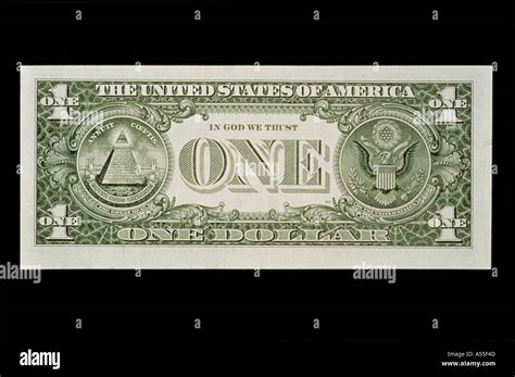 Dollar Bill Back Fotograf As E Im Genes De Alta Resoluci N Alamy