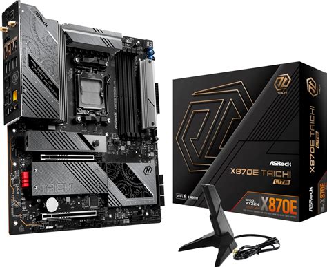 Amazon ASRock AMD X870E Taichi Lite Ryzen Socket AM5 DDR5 DIMMs