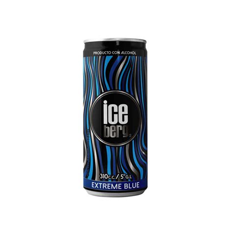 Super El Trebol Mistral Ice Berg Extreme Blue Lata 310 Cc