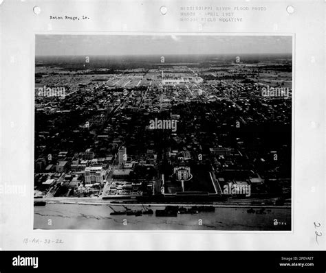 Louisiana Baton Rouge Aerial Photograph Stock Photo Alamy