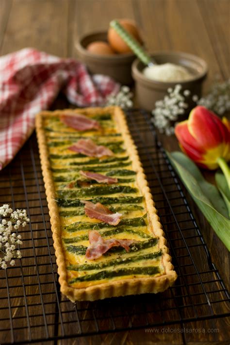 Quiche Agli Asparagi E Pancetta Dolce Salsarosa