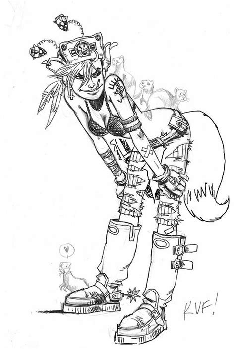 Diary Of A Madman Tank Girl Tank Girl Art Tank Girl Sketches