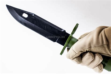 Штык-нож M9 резиновый на М серию Green | цена, характеристики, описание ...
