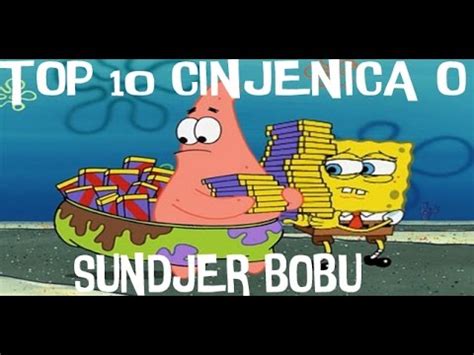 TOP 10 STVARI KOJE NISTE ZNALI O SUNĐER BOBU YouTube