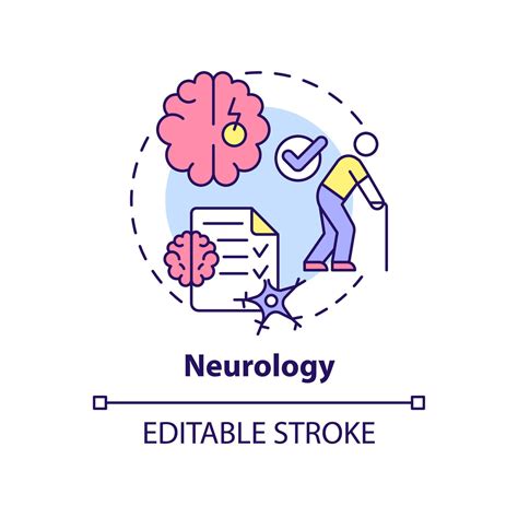 Neurology Concept Icon Professional Patient Care Service Of Medical