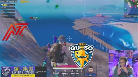 Team Queso Vs At R Dia De Pmpl Latam Sw Pubg Mobile Youtube