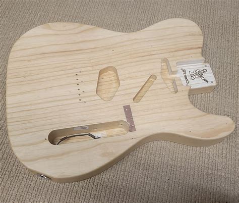 Warmoth Swamp Ash Telecaster Body Pc Lightweight Natural Reverb