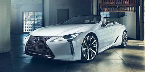 El Lexus Lc Convertible Concept Es Una Forma Impresionante De Tomar El Sol