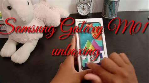 Samsung Galaxy M01 Unboxing Youtube