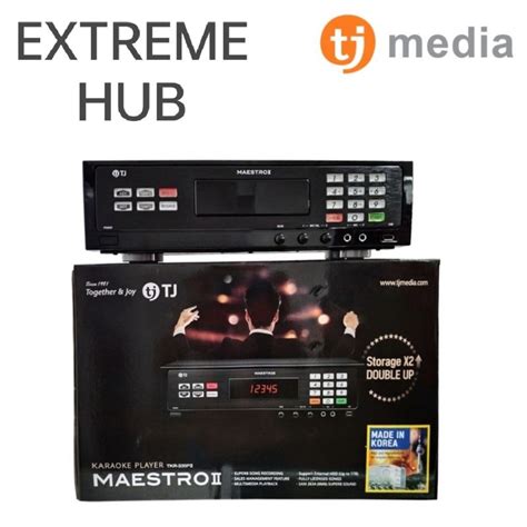 Tj Media Maestro 2 Tkr 355p Karaoke Player With Built In 32g Sd Card