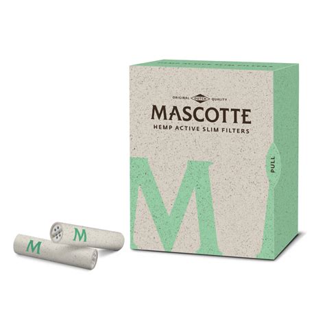 Mascotte Hemp Active Slim Filters Novus Fumus