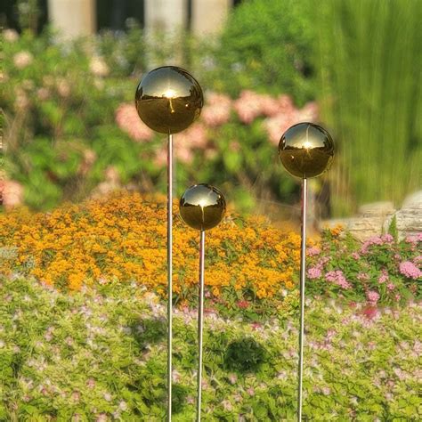 Crosby St. Gold Sphere Yard Pick, Large | At Home