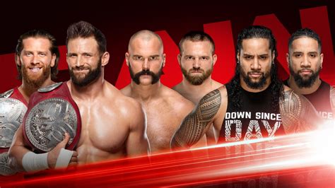 WWE Raw Results June 10 2019 Tag Team Title Match Rollins Vs