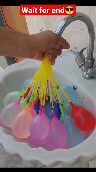 Auto Filling Water Balloons🎈🎈😂 Holi Hacks Shorts Balloon Holi