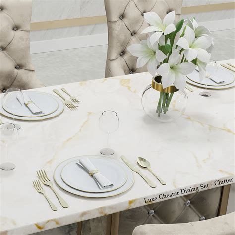 PlatinumLuxeSims Xplatinumxluxexsimsx Luxe Chester Dining Set Part