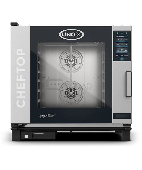 HORNO INTELIGENTE CHEFTOP PLUS A GAS 6 CHAROLAS COUNTERTOP UNOX XEVC